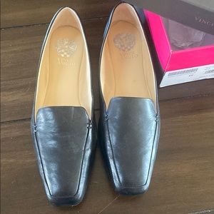 Vince Camuto black flats